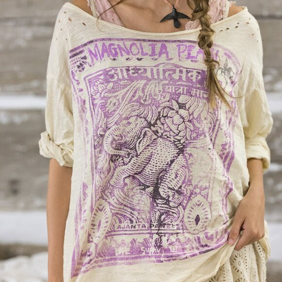 Magnolia Pearl Spiritual Walk Viggo Tee NWT OS - Picture 1 of 5